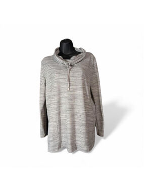 Eddie Bauer Women's Cowl-Neck Lightweight Pullover – Size S (Oversized Fit) – JC